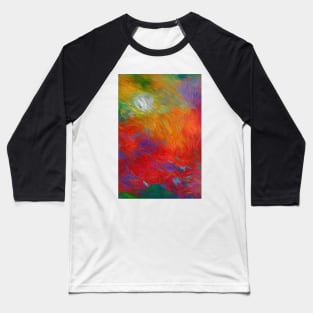 Flame abstract art by Ann Powell Baseball T-Shirt